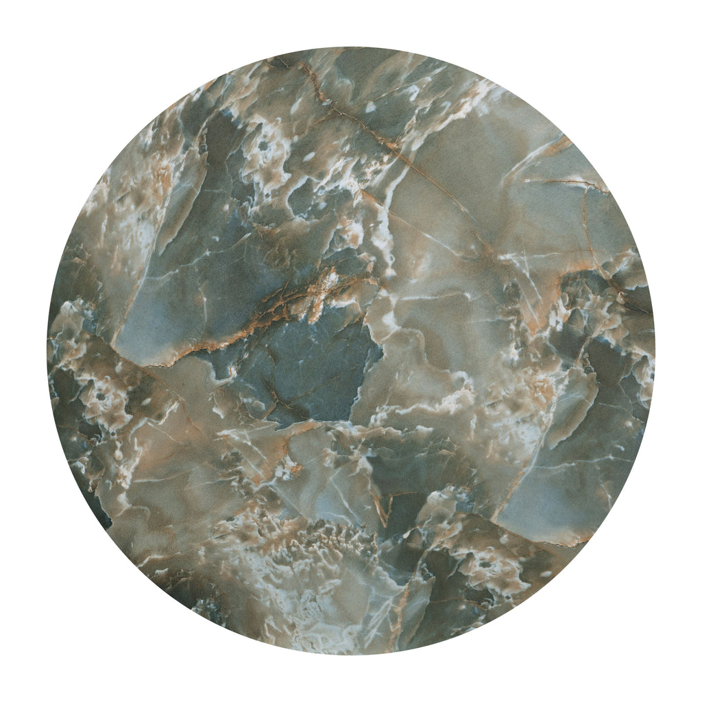 Modern Jade Green Coffee Table with Weather-Resistant Build