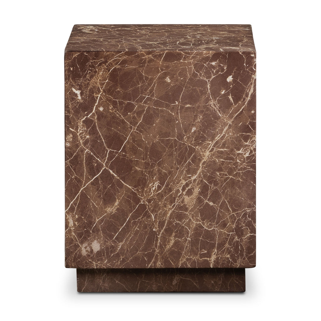 Modern Side Table with Weather-Resistant Build for Outdoor Patio