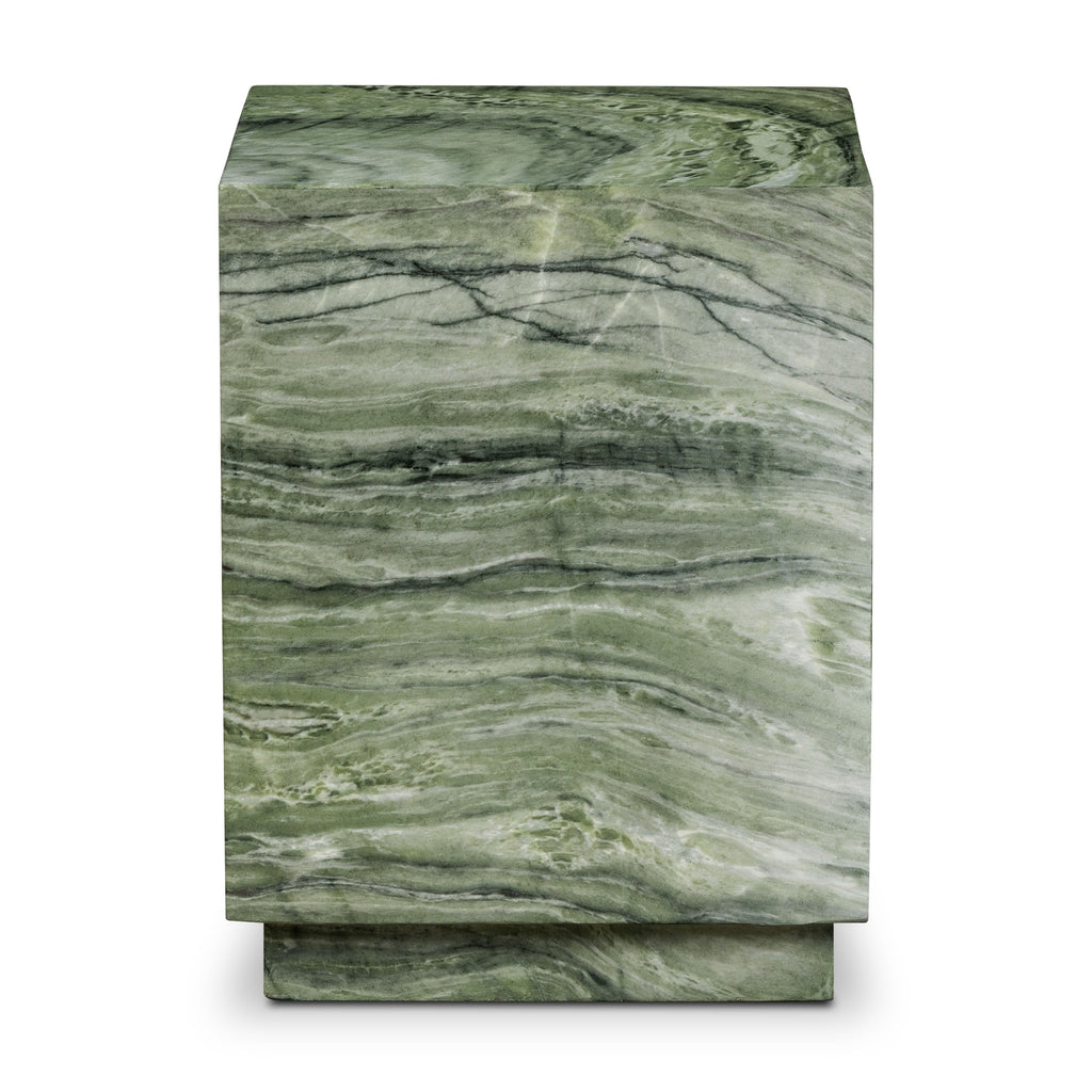 Modern Side Table with Weather-Resistant Build for Outdoor Patio