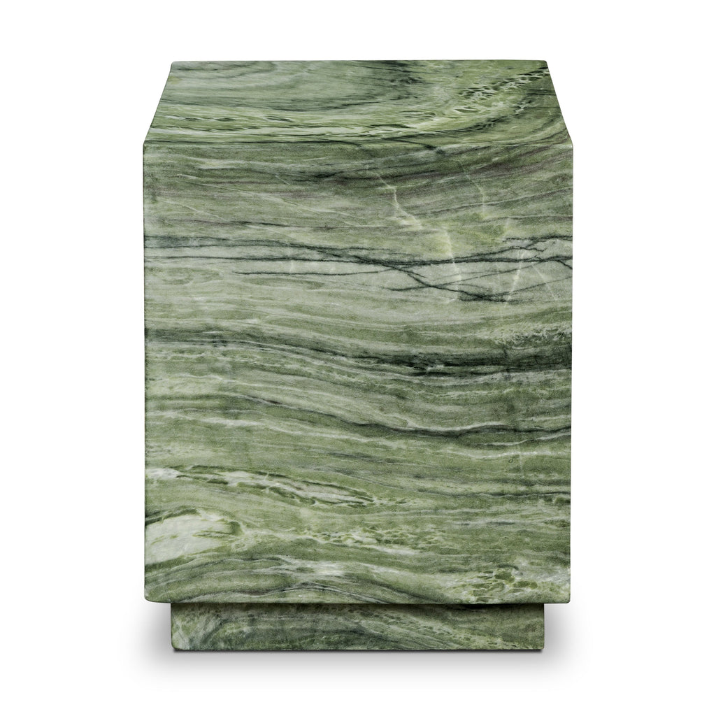 Modern Side Table with Weather-Resistant Build for Outdoor Patio