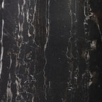 Table d'appoint en marbre noir moderne avec conception résistante aux intempéries