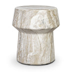 Table d'appoint verte olivier moderne avec construction résistante aux intempéries