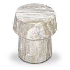 Table d'appoint verte olivier moderne avec construction résistante aux intempéries