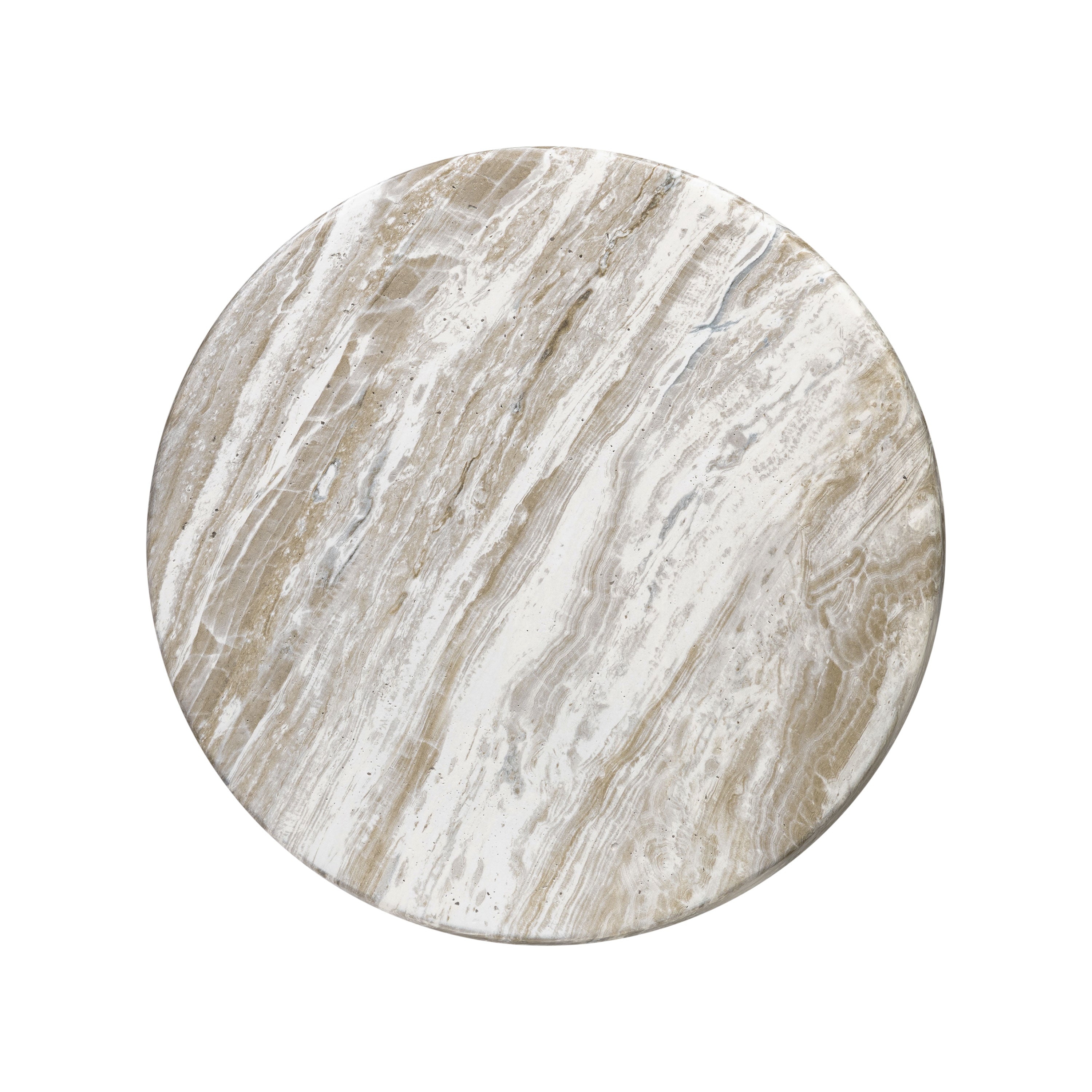 Modern Olivestone Green Side Table with Weather-Resistant Build