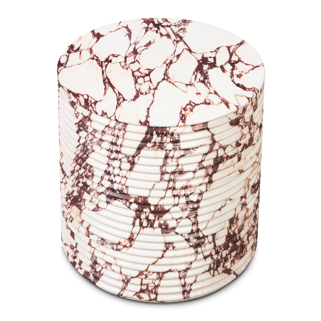 Modern Side Table with Weather-Resistant Build for Outdoor Patio