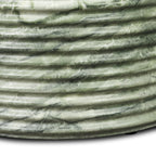 Table d'appoint moderne vert algue avec construction résistante aux intempéries