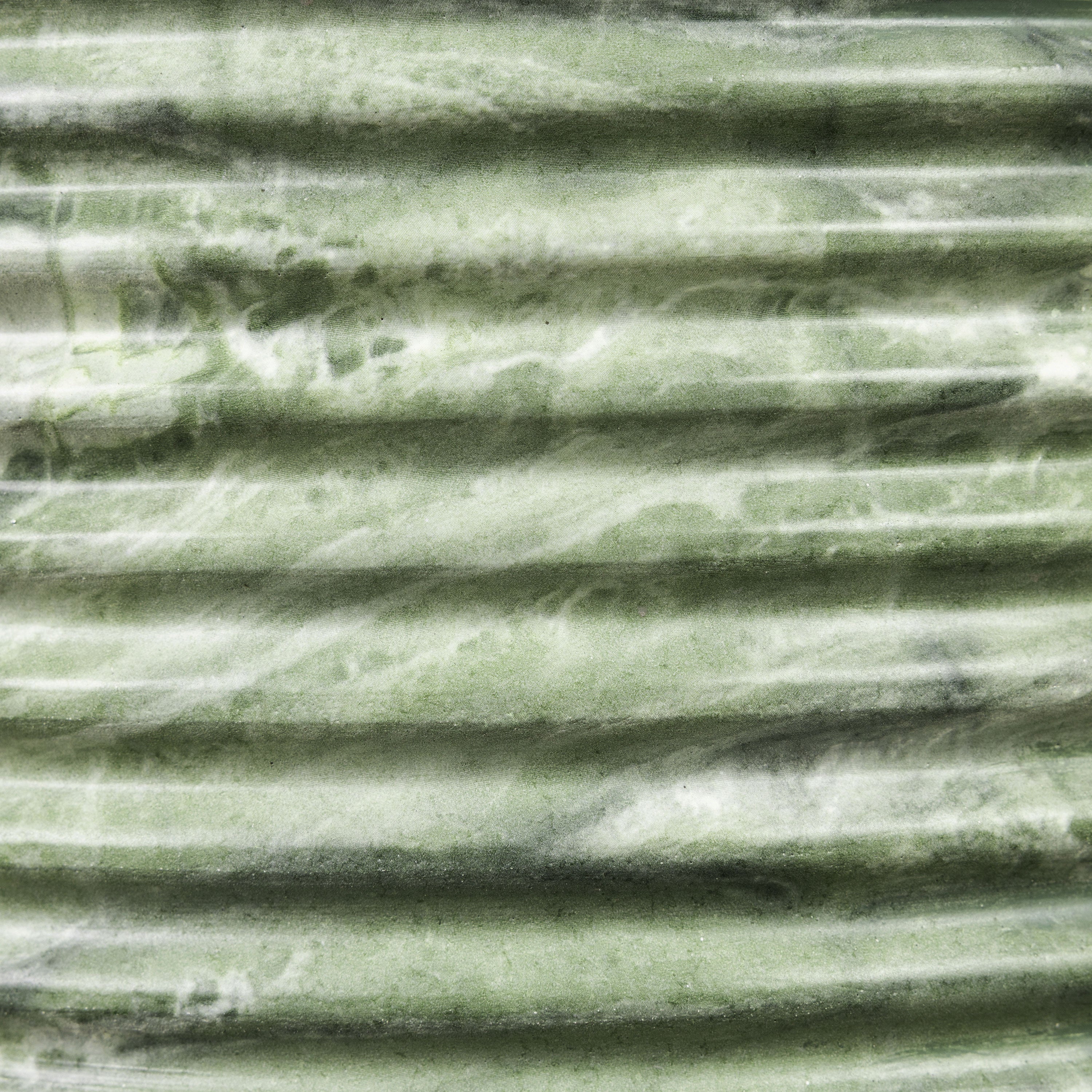 Modern Seaweed Green Side Table with Weather-Resistant Build