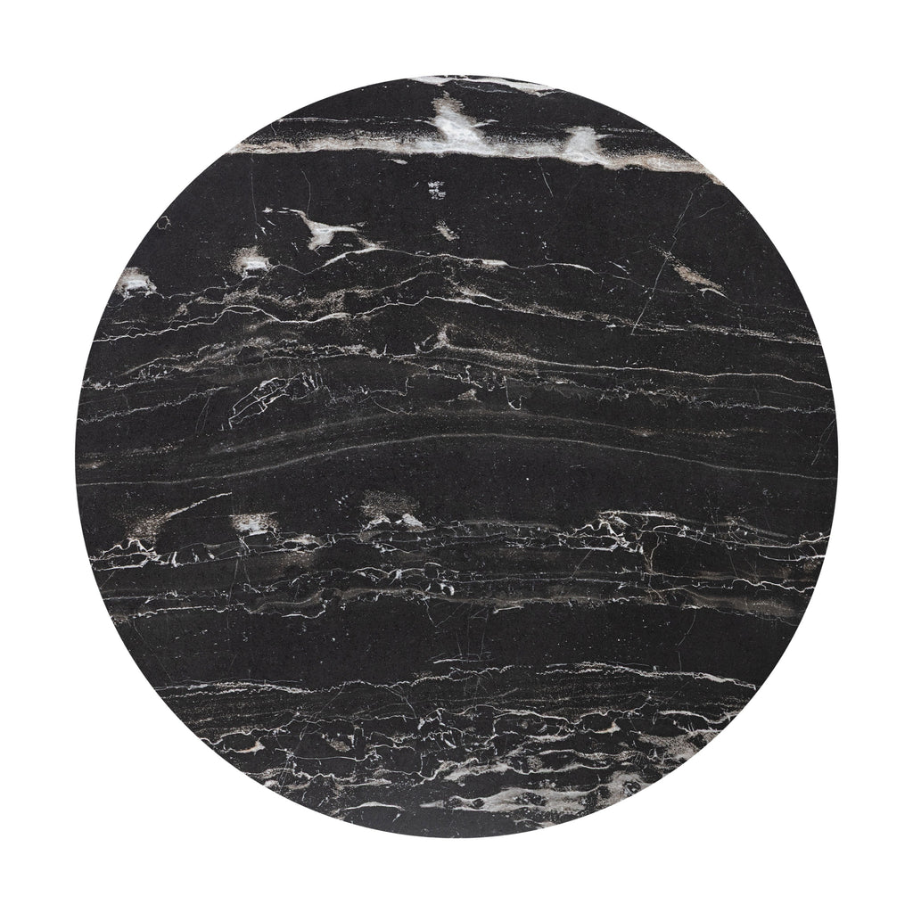 Modern Marble Side Table with Weather-Resistant Build