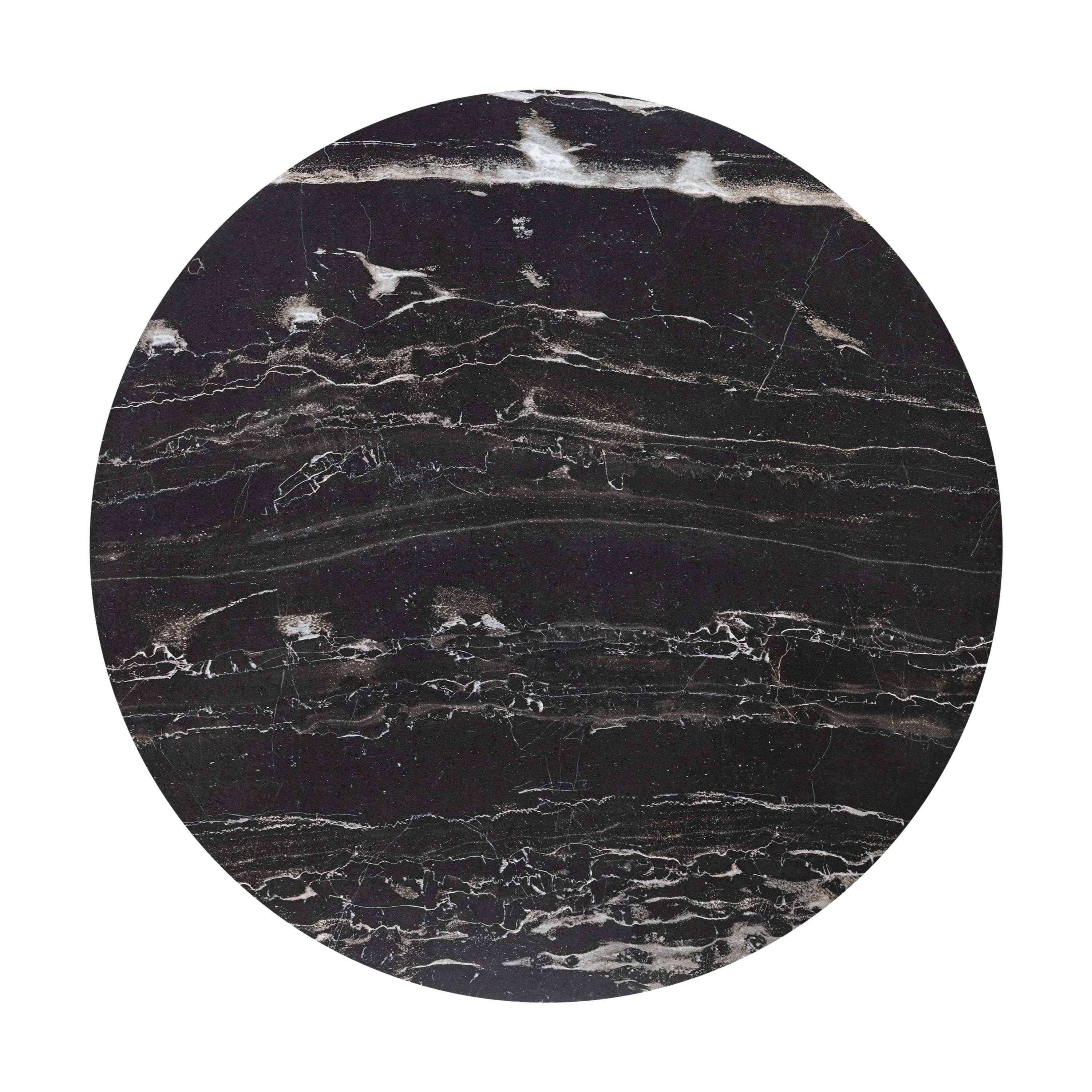 Modern Marble Side Table with Weather-Resistant Build