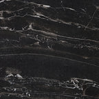 Table d'appoint moderne en marbre avec structure résistante aux intempéries
