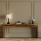 Console en bois de noyer moderne pour entrée ou salon