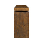 Console en bois de noyer moderne pour entrée ou salon