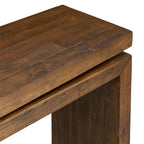 Console en bois de noyer moderne pour entrée ou salon