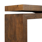 Console en bois de noyer moderne pour entrée ou salon