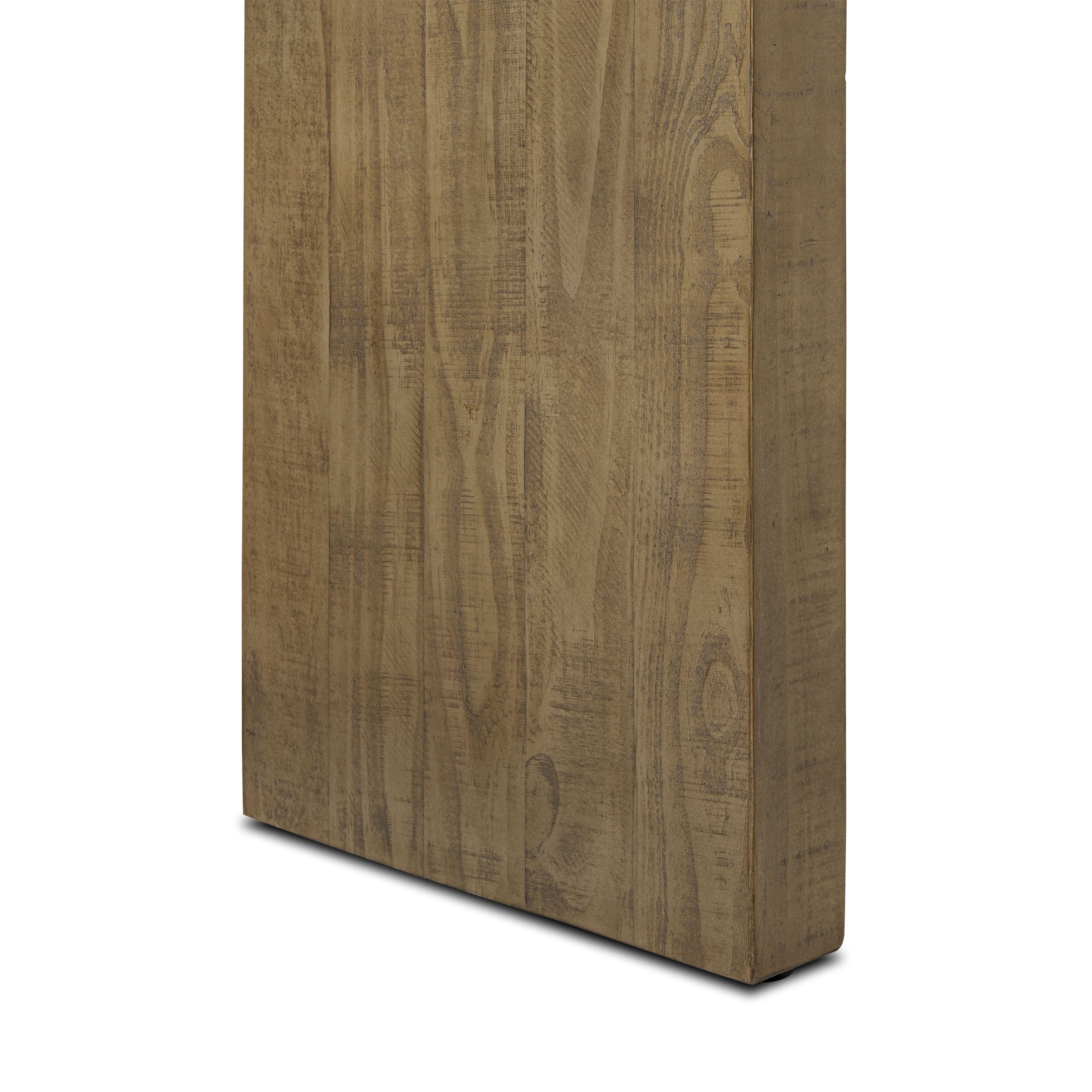 Modern Weathered Pine Console Table for Entryway or Living Room