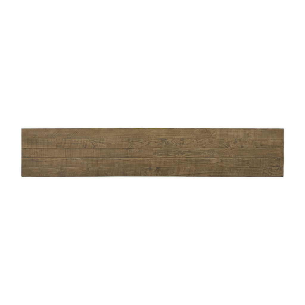 Modern Weathered Pine Console Table for Entryway or Living Room