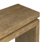 Console moderne en pin patiné pour entrée ou salon