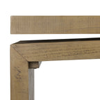 Console moderne en pin patiné pour entrée ou salon