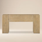 Console moderne naturelle pour entrée ou salon
