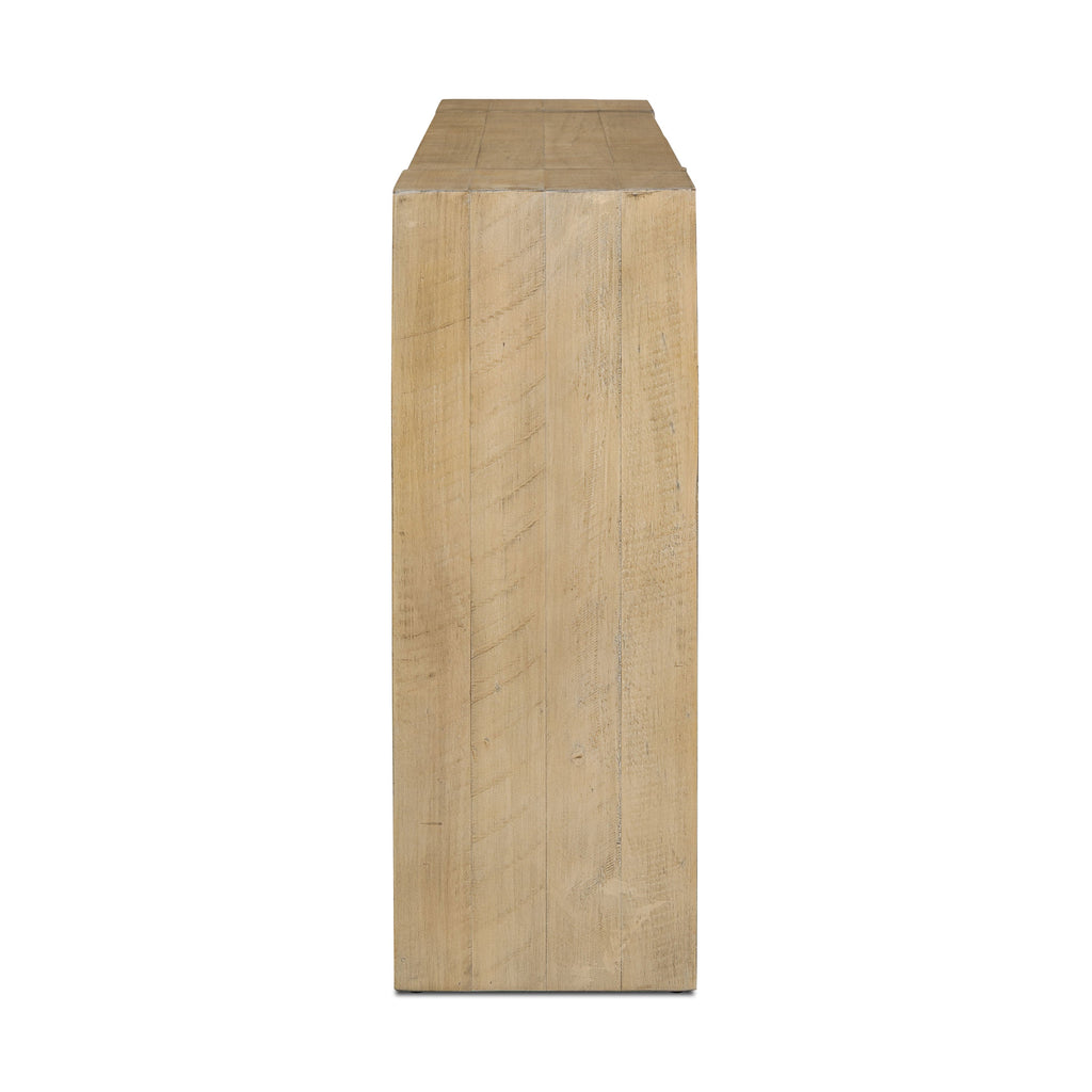 Modern Natural Console Table for Entryway or Living Room