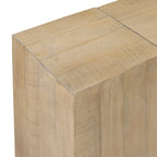 Console moderne naturelle pour entrée ou salon