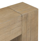 Console moderne naturelle pour entrée ou salon