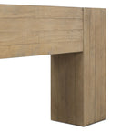 Console moderne naturelle pour entrée ou salon