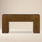 Console en bois de noyer moderne pour entrée ou salon