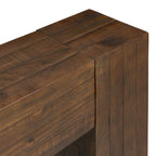 Console en bois de noyer moderne pour entrée ou salon