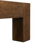 Console en bois de noyer moderne pour entrée ou salon
