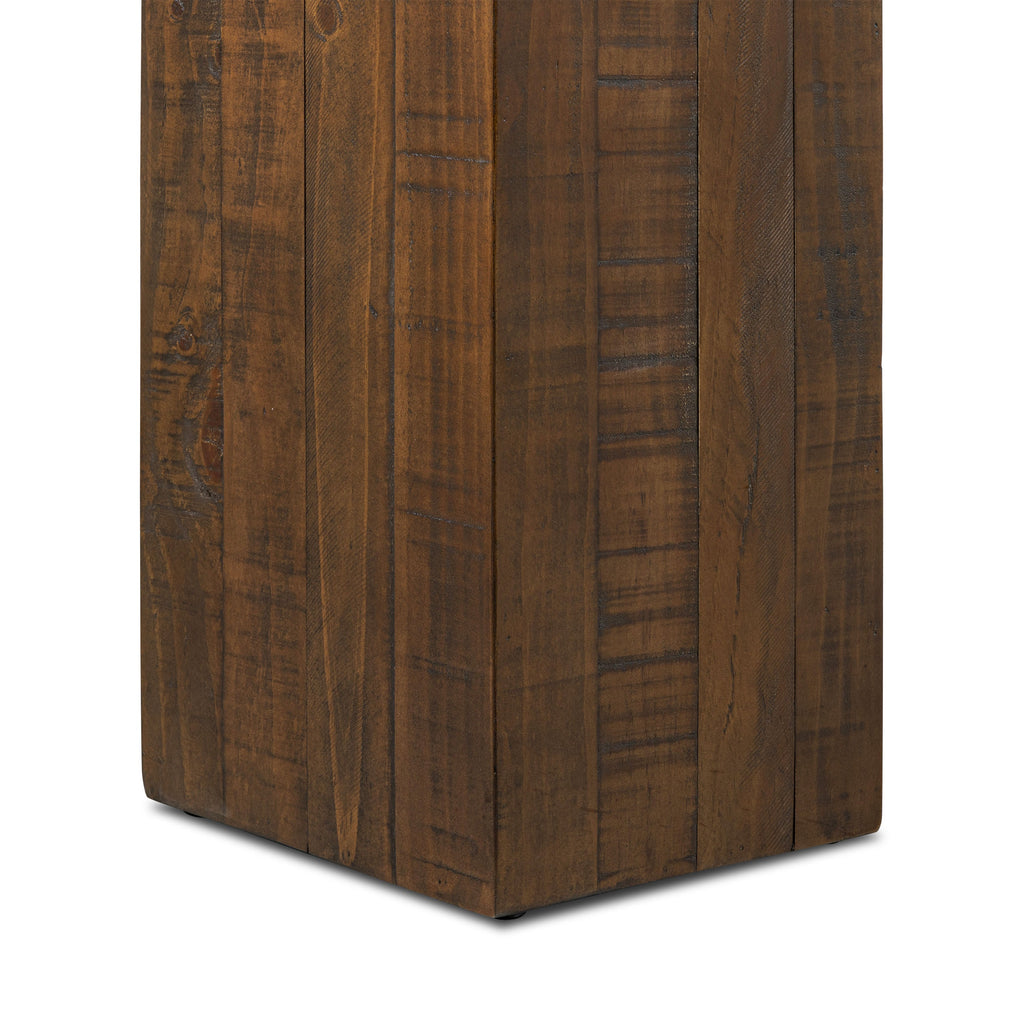 Modern Walnut Walnut Wood Console Table for Entryway or Living Room
