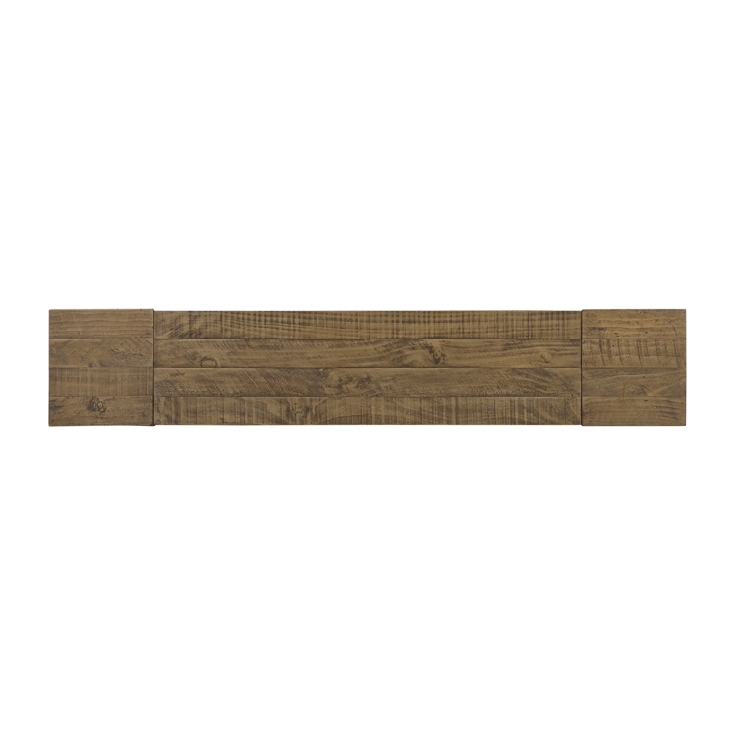 Modern Weathered Pine Console Table for Entryway or Living Room