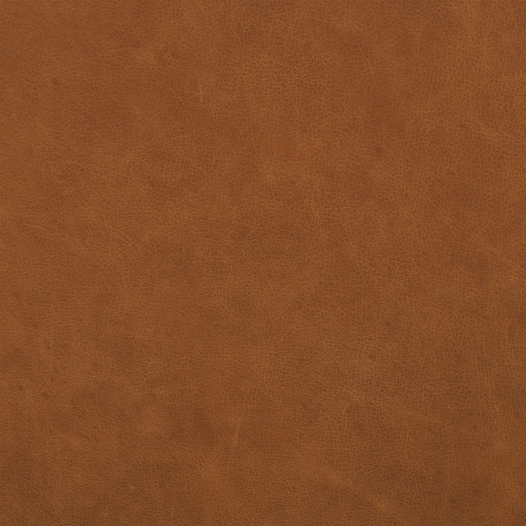 Modern Saddle Tan Leather Lounge Chair with Kiln-Dried Wood Frame
