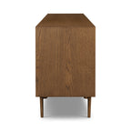 Bahut en noyer style Mid-Century Modern