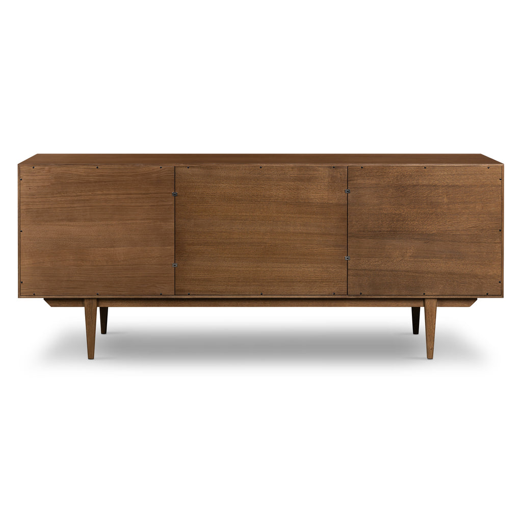Mid-Century Modern Walnut Walnut Wood Sideboard