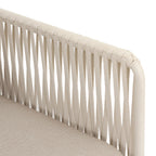 Fauteuil moderne en pierre avec conception résistante aux intempéries pour le salon
