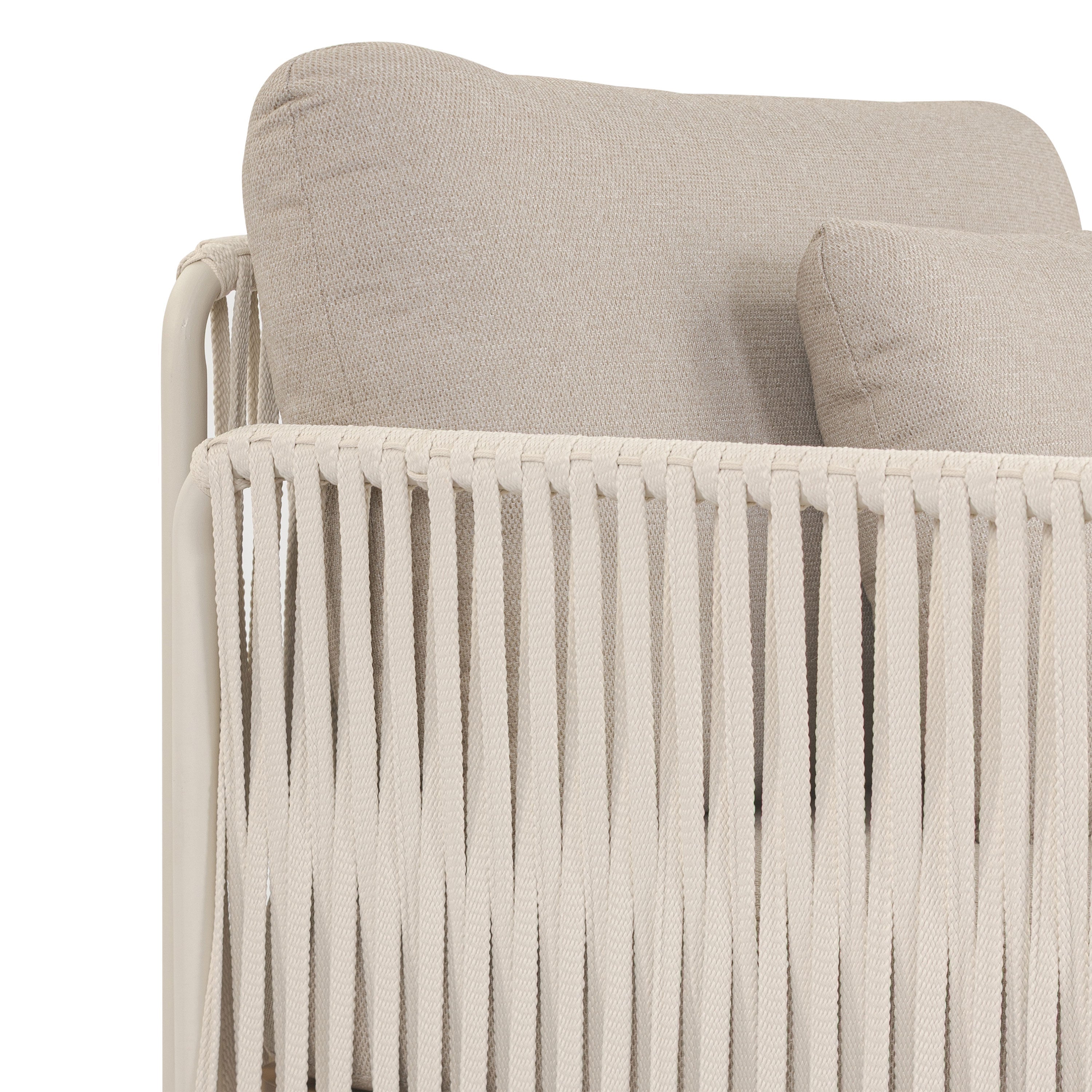 Modern Stone Lounge Chair with Weather-Resistant Build for Living Room