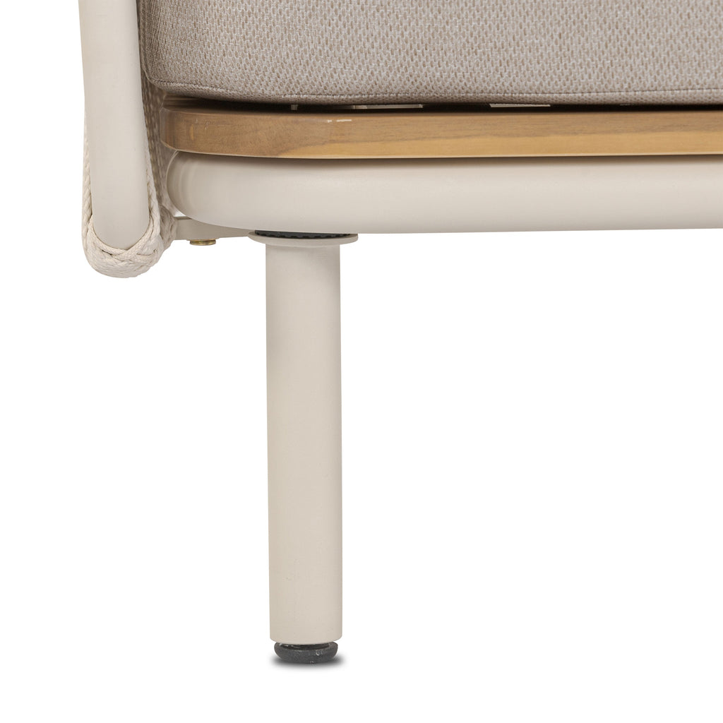 Modern Stone Lounge Chair with Weather-Resistant Build for Living Room