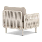Fauteuil moderne en pierre avec conception résistante aux intempéries pour le salon