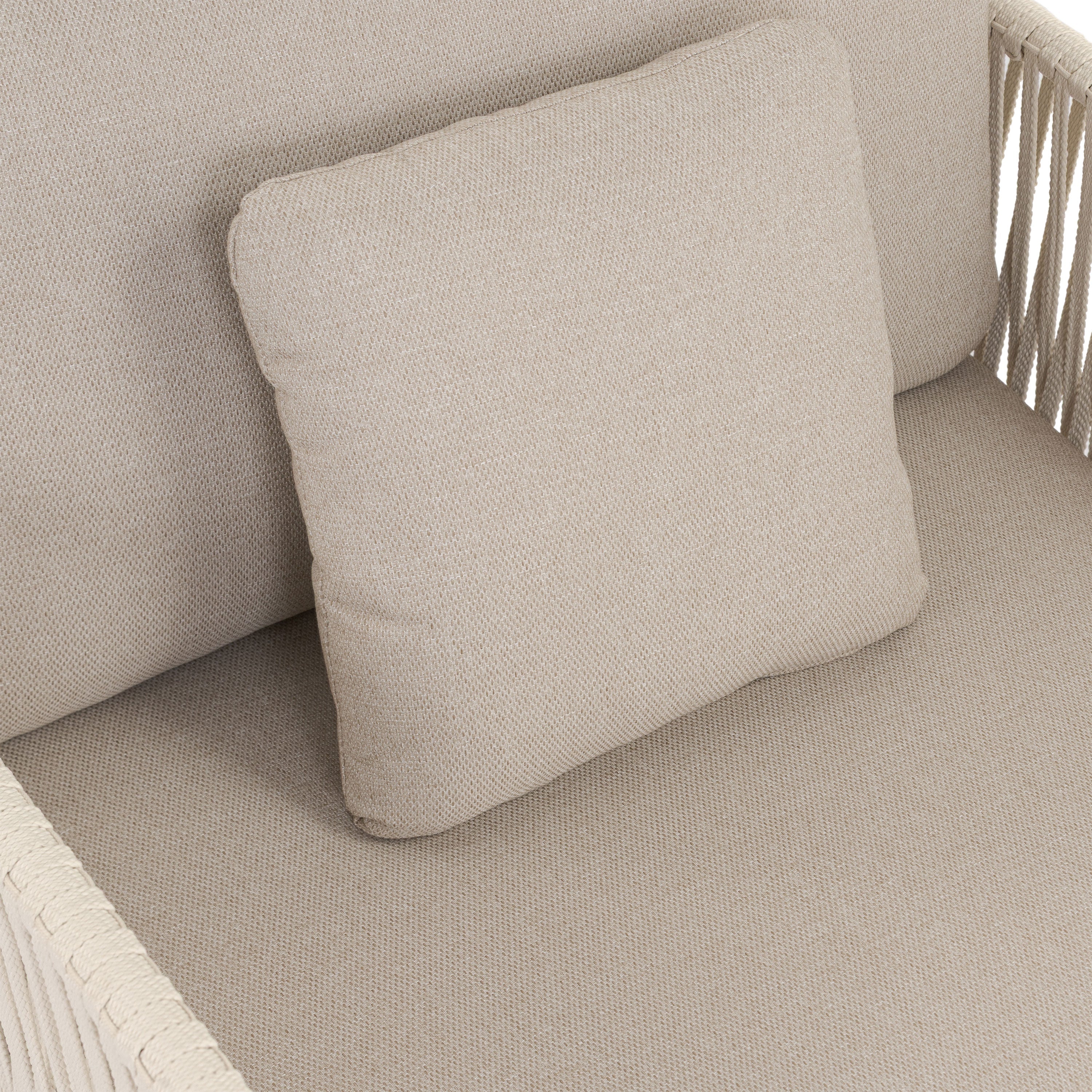 Modern Stone Lounge Chair with Weather-Resistant Build for Living Room
